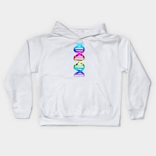 DNA Genetic Strand Science Symbol Kids Hoodie